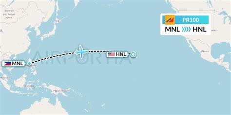 flight pr100|PR100 Flight Status Philippine Airlines: Manila to Honolulu (PAL100).